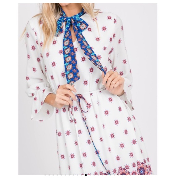 ✨LAST ONE ✨Bohemian chic gorgeous midi dress - Picture 7 of 7